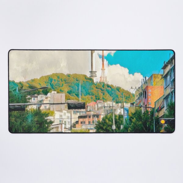 Item preview, Seoul City Streets designed and sold by Sofia-Draws.