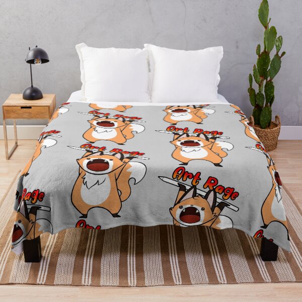 Item preview, Art Rage Fox designed and sold by MillyD13.
