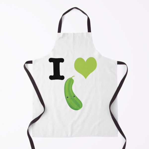 Item preview, Cute Kawaii I Heart Zucchini designed and sold by Hedgie Designs.
