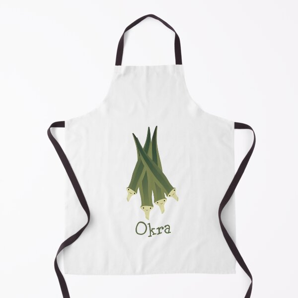Item preview, Adorable kawaii Okra designed and sold by Hedgie Designs.