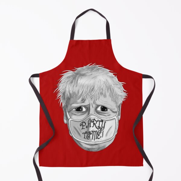 Item preview, Boris Johnson Party Time Mask Black and White designed and sold by Core Toggery.