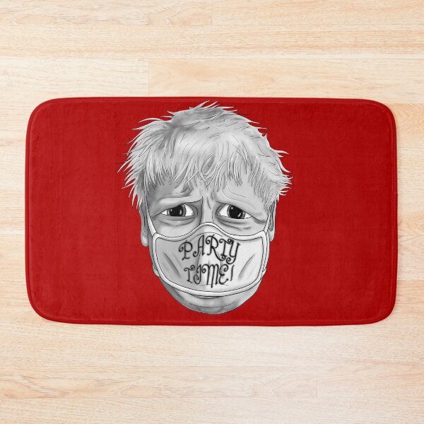 Item preview, Boris Johnson Party Time Mask Black and White designed and sold by Core Toggery.