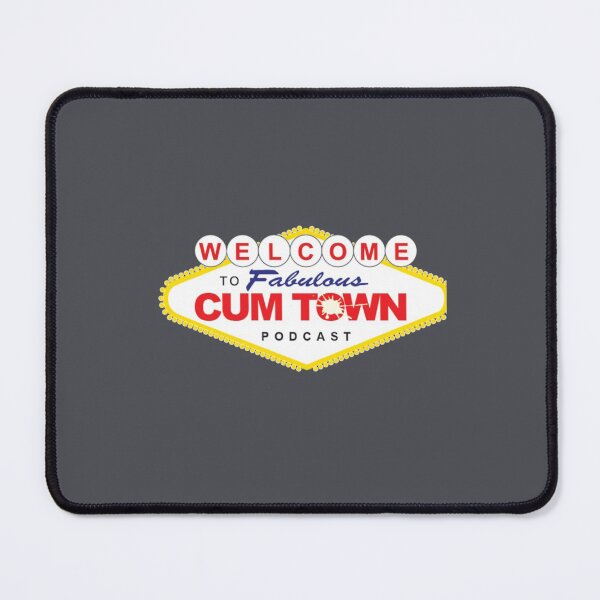 Item preview, Welcome to Cum Town baanner designed and sold by ZakIqbalt.