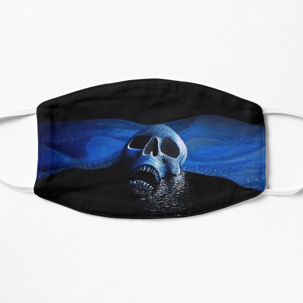 Blackened Blues Flat Mask