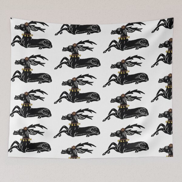 Item preview, Siena Animal (Black) designed and sold by salemkingofarms.