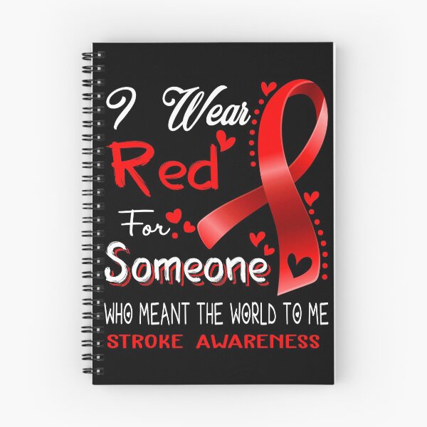 Item preview, I Wear Red For Someone STROKE Awareness designed and sold by Adropine.