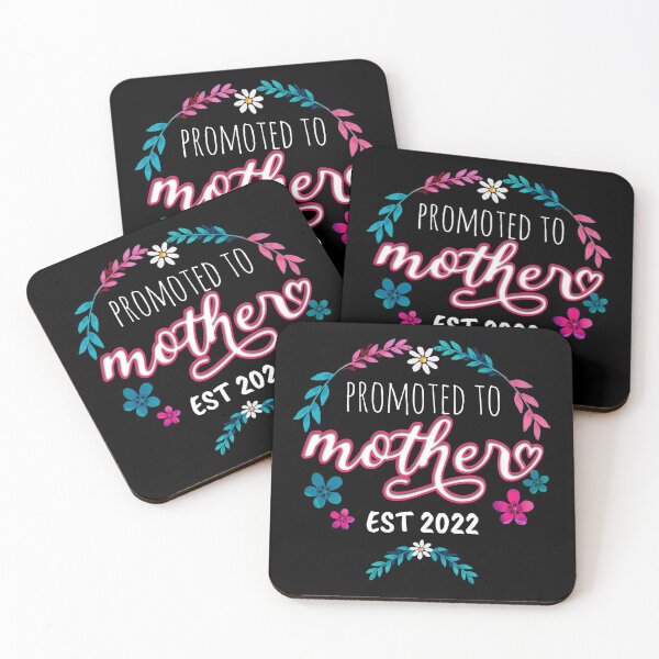 Item preview, Mothers day promoted to mom est 2022 Gifts From husband Daughter Women Mom Kids T-Shirt ,Promoted to mother est 2022 Baby announcement Gift promoted to new  mother designed and sold by cizito.
