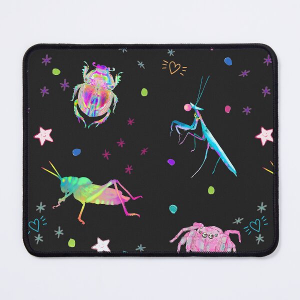 Item preview, Cute Colorful Bugs Pattern designed and sold by techno-mantis.