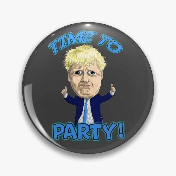 Item preview, Boris Johnson Time To Party Cartoon designed and sold by Core Toggery.