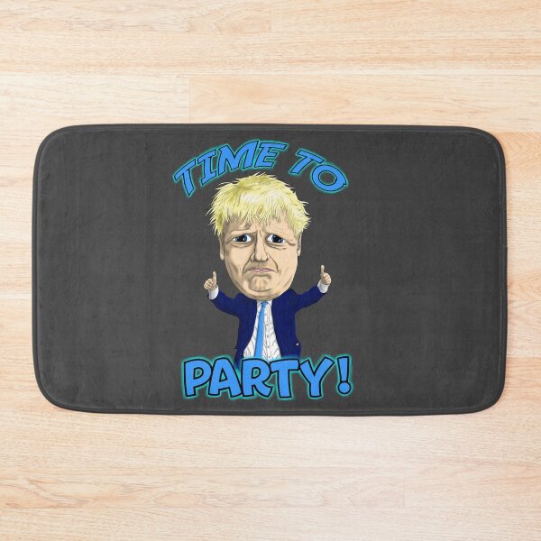 Item preview, Boris Johnson Time To Party Cartoon designed and sold by Core Toggery.