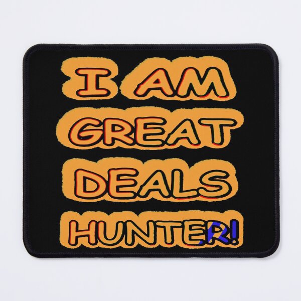 Item preview, Cute Artwork Design About "Great Deals Hunter" Buy Now designed and sold by Health And Fitness Posts e-Store.