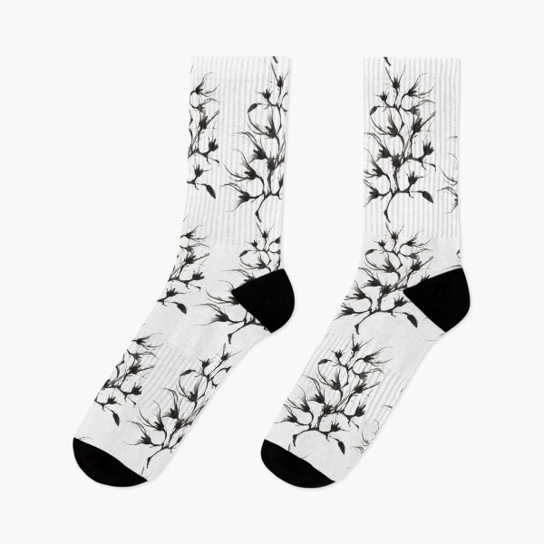 Item preview, Magnolia Branch black and white  designed and sold by Spasija.