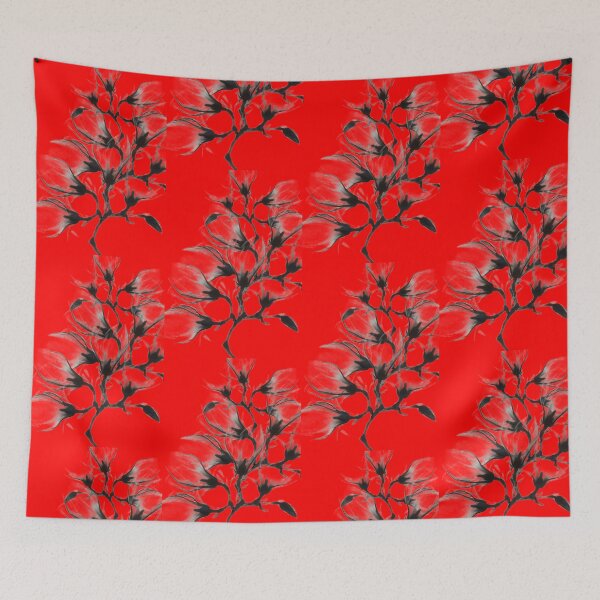 Item preview, Magnolia Branch black and white  designed and sold by Spasija.