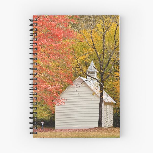 Item preview, Little White Church in Cataloochee Valley  designed and sold by Karen Peron.