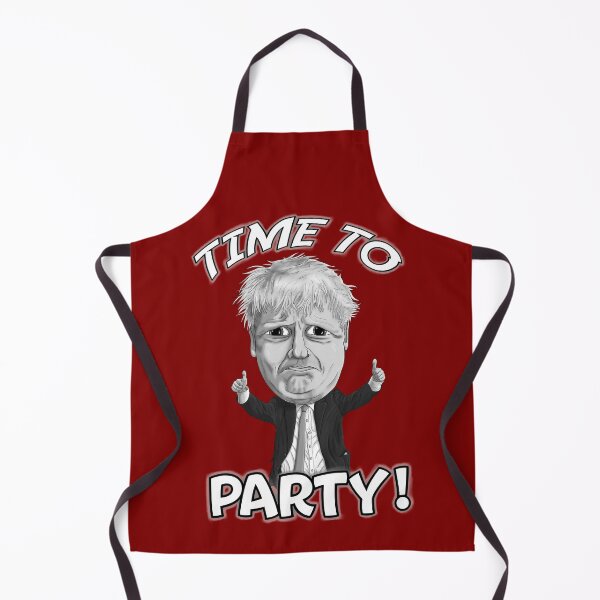 Item preview, Boris Johnson Time To Party Black and White designed and sold by Core Toggery.