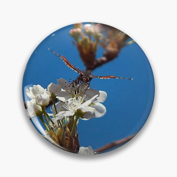 Item preview, Butterfly on Tree Flower  designed and sold by MaddoxWorks.