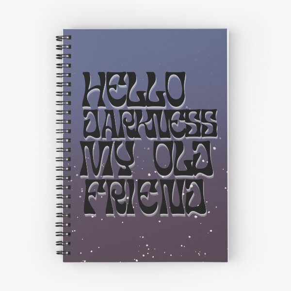 Item preview, Hello Darkness My Old Friend designed and sold by brookemiller801.