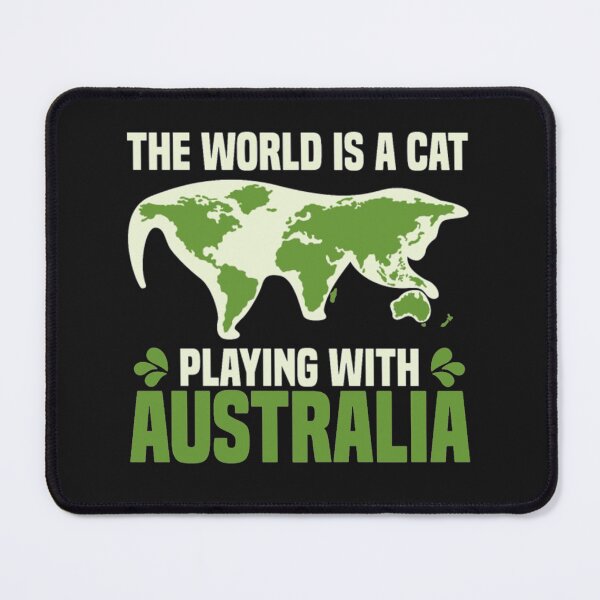 Item preview, Earth Map Plays With Australia designed and sold by StarcyWol.