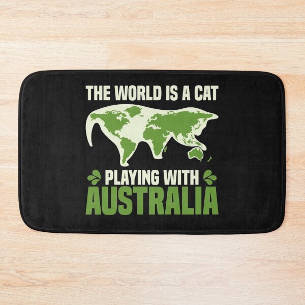 Item preview, Earth Map Plays With Australia designed and sold by StarcyWol.