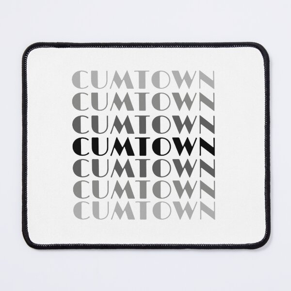 Item preview, Cum Town in Black and Grey designed and sold by ZakIqbalt.