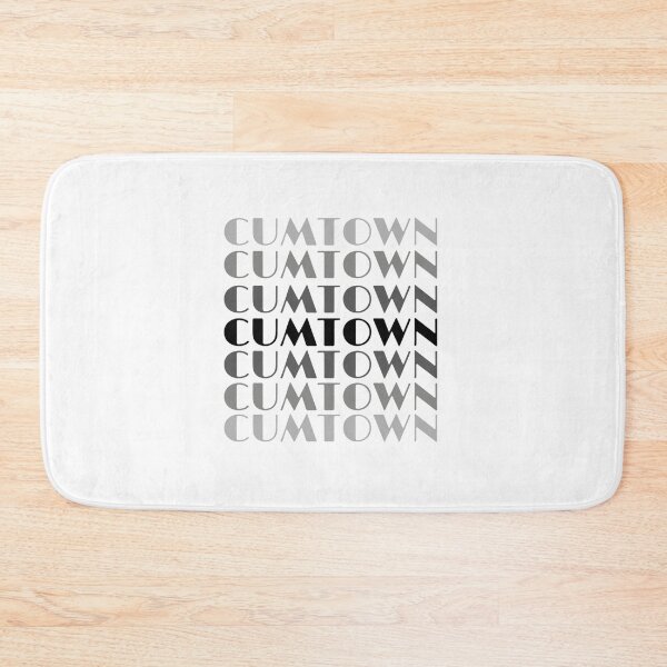 Item preview, Cum Town in Black and Grey   designed and sold by ZakIqbalt.