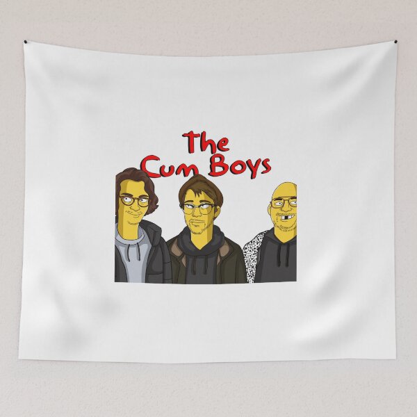 Item preview, The Cum Boys Simpsons   designed and sold by ZakIqbalt.
