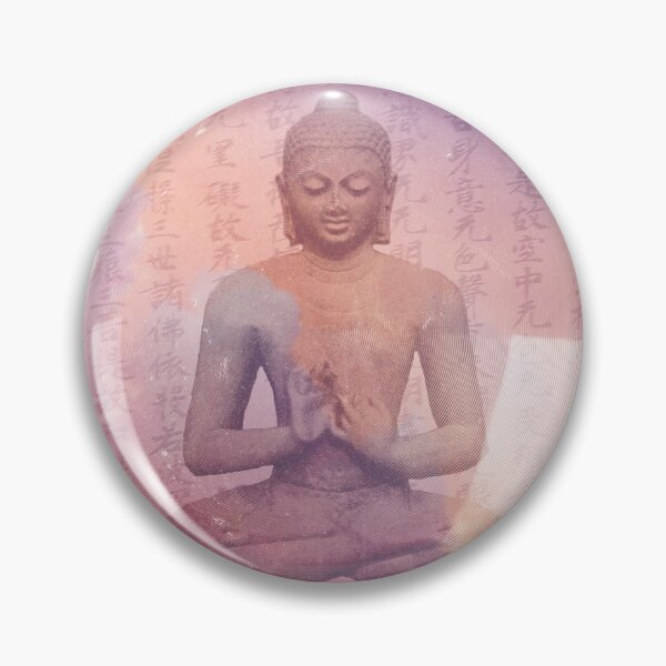 Item preview, Collage with Heart Sutra and Meditating Buddha Statue designed and sold by TheMurphyGirl.