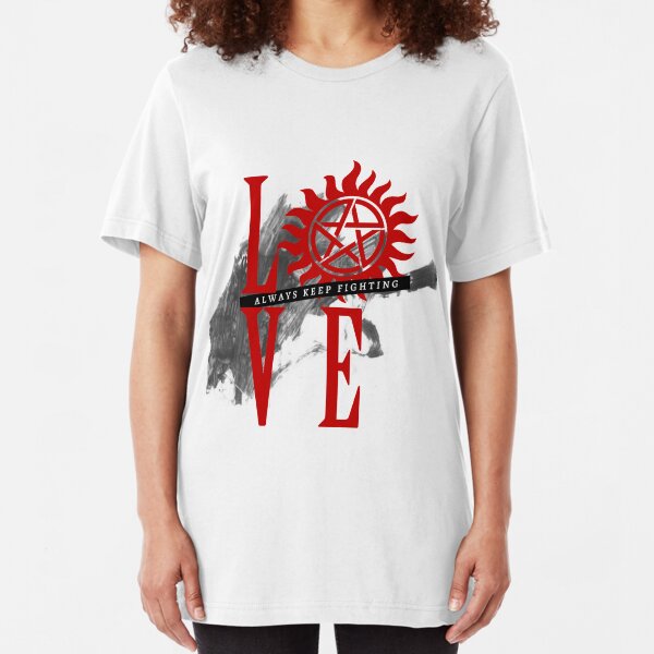 Supernatural Women/'s Crazy People Boyfriend Fit T-Shirt