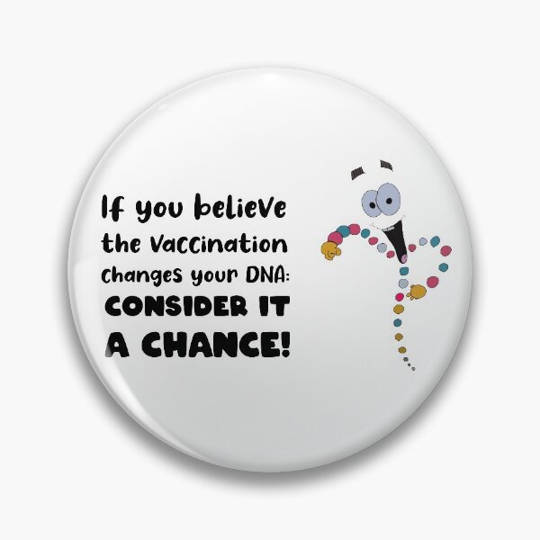 Item preview, Vaccination changes your DNA? Consider it a chance! designed and sold by LouzyKreator.