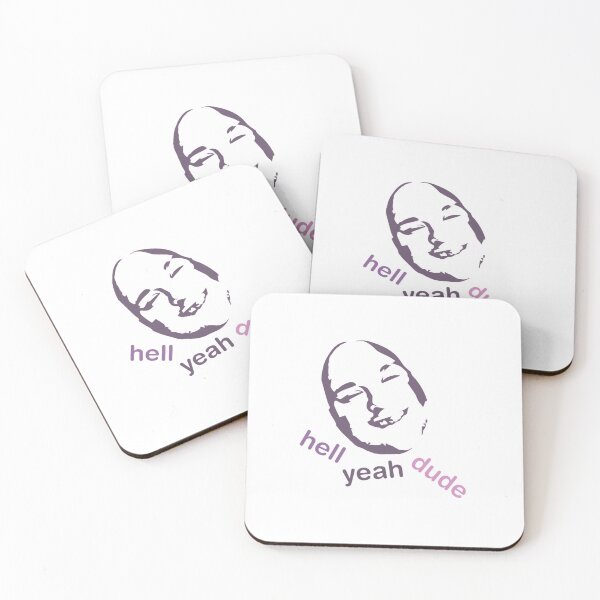 Item preview, Stavros _quot_Hell Yeah Dude_quot_ Design   designed and sold by ZakIqbalt.
