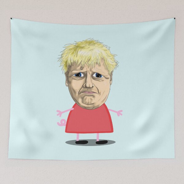 Item preview, Boris Johnson Pig Cartoon Design designed and sold by Core Toggery.