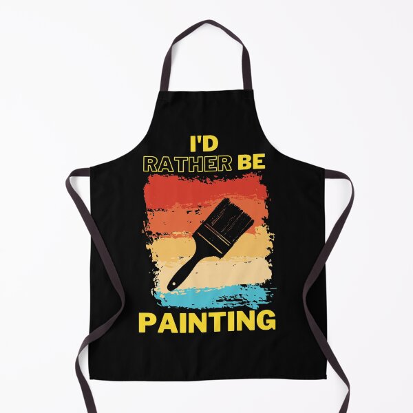 Item preview, I'd Rather Be Painting designed and sold by Q3Designs.