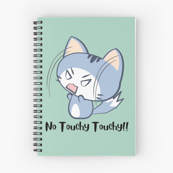 Item preview, No Touchy Touchy Cat designed and sold by SYNTASTIC.