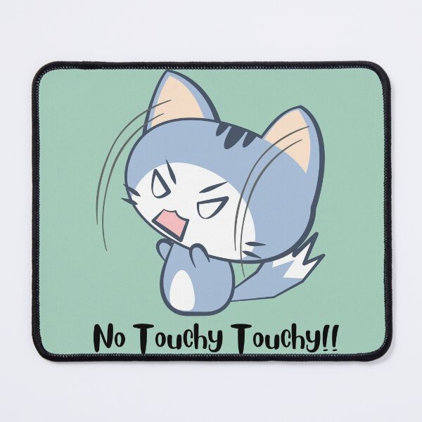 Item preview, No Touchy Touchy Cat designed and sold by SYNTASTIC.