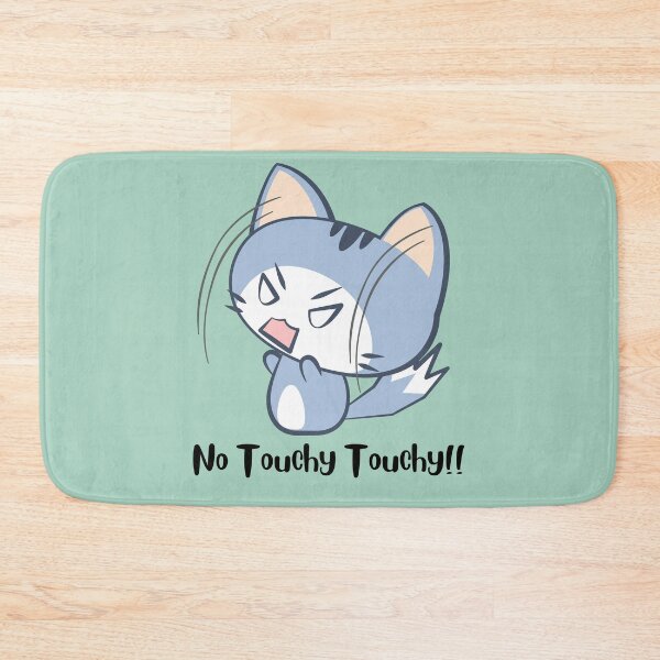 Item preview, No Touchy Touchy Cat designed and sold by SYNTASTIC.