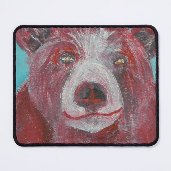 Item preview, Cute Red Bear designed and sold by carolineskinnerart.