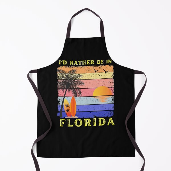 Item preview, I'd Rather Be In Florida, I Love Florida, Vintage Florida Sunset, Beach Lifestyle, Ocean Waves, For Surfers, Tropical Vacation designed and sold by Sun Sand & Sea Art.