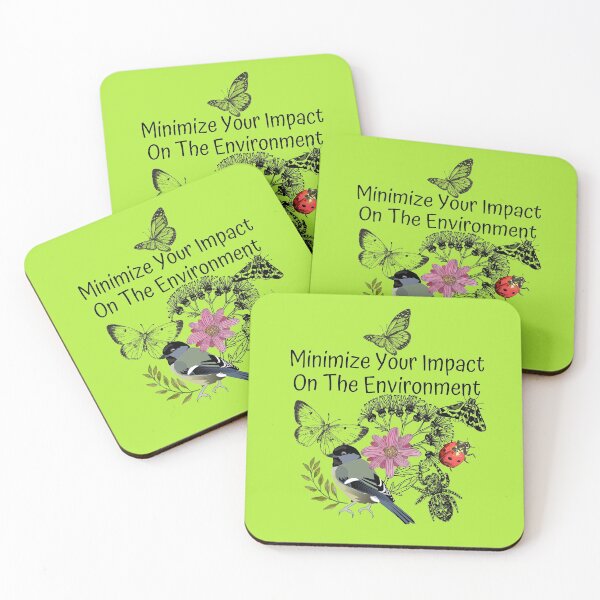 Item preview, Minimize Your Impact On The Environment Design designed and sold by EarthArtDesigns.