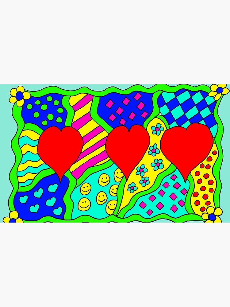 Hearts and Pizzazz by PoetryLadyArt
