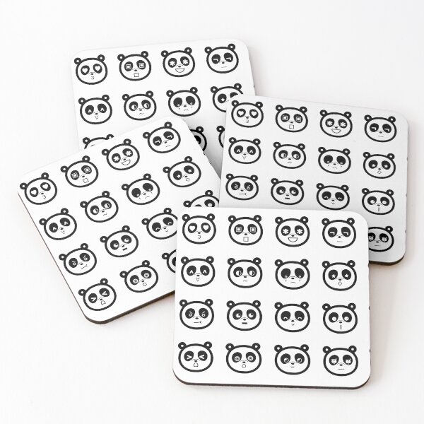 Item preview, A Panda's Many Faces designed and sold by mixMixtli.