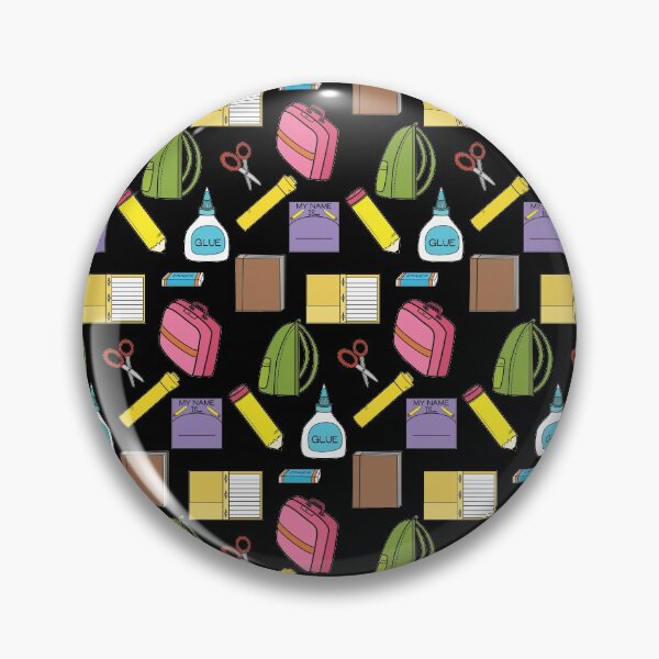 Item preview, School Supply Pattern designed and sold by StacyAnnDesigns.