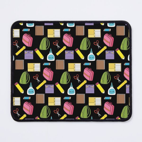 Item preview, School Supply Pattern designed and sold by StacyAnnDesigns.