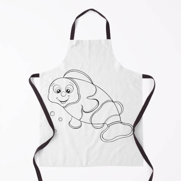 Item preview, Color Your Own Clown Fish designed and sold by GrandpaH.