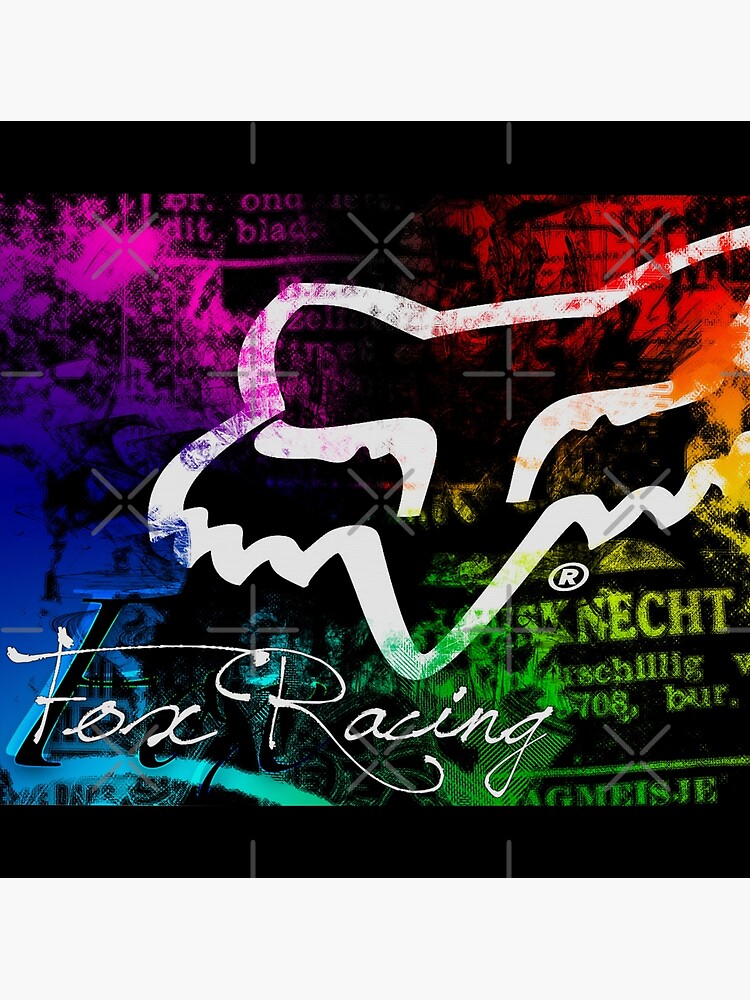 Disover Paint splatter Racing merch braap mixed colors Premium Matte Vertical Poster