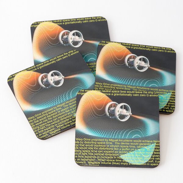 Item preview, Alcubierre Warp Drive Art 2 designed and sold by Alicefish.
