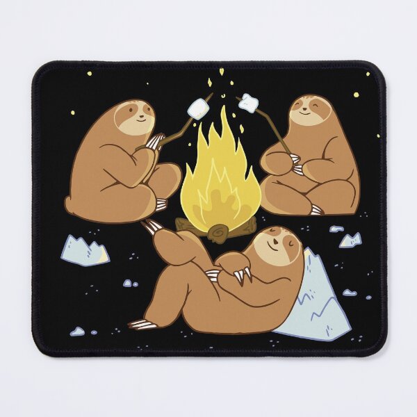 Item preview, Campfire Sloth designed and sold by YueHeng Creates ⭐⭐⭐⭐⭐.