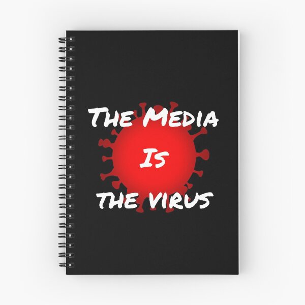 Item preview, The Media IS the Virus designed and sold by NerdGrrl.