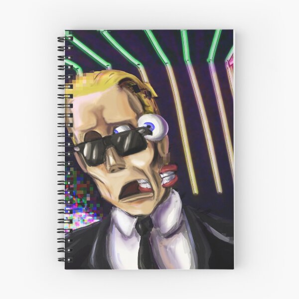 Item preview, Max Headroom-inspired Glitch-Horror design designed and sold by henwardhyckle.
