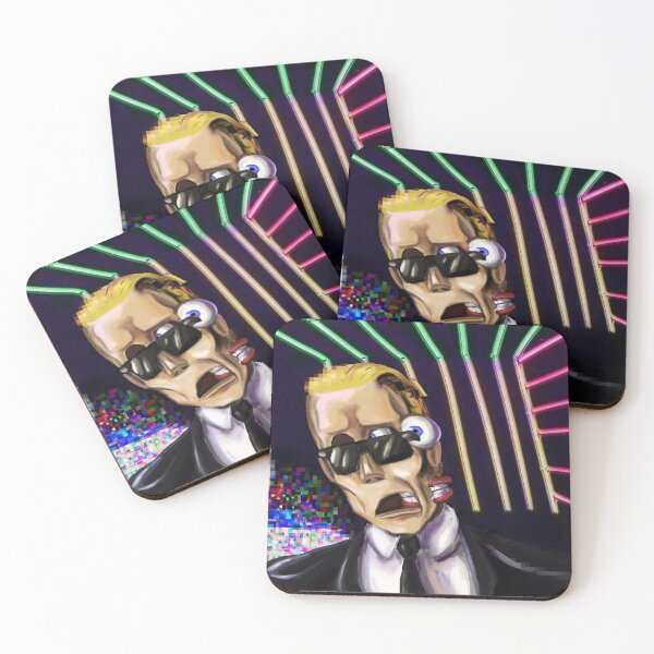 Item preview, Max Headroom-inspired Glitch-Horror design designed and sold by henwardhyckle.