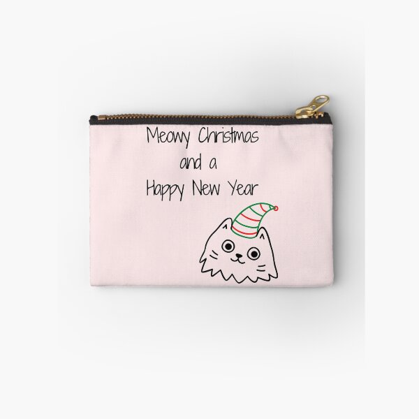 Item preview, Meowy Christmas and a Happy New Year designed and sold by NotablyDesigned.
